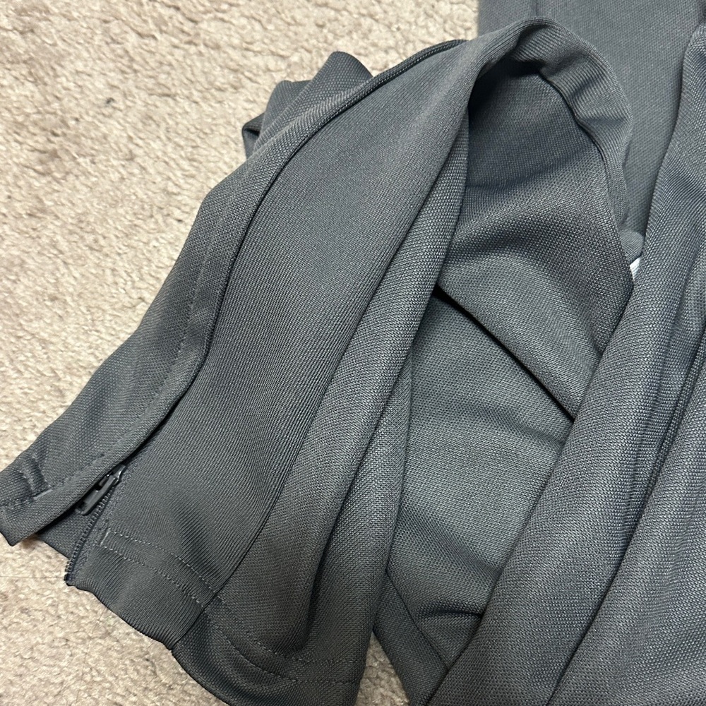 Adidas Kids Charcoal Joggers with Stripes - Picture 2 of 6